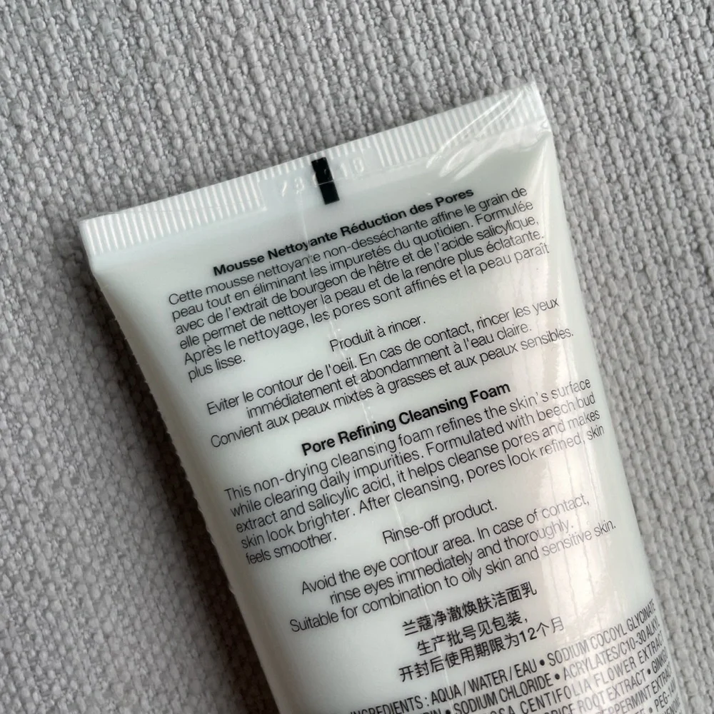 Lancome Clarifique pore refining Cleansing Foam